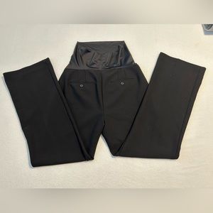 Like New Ann Taylor Loft MATERNITY black trousers